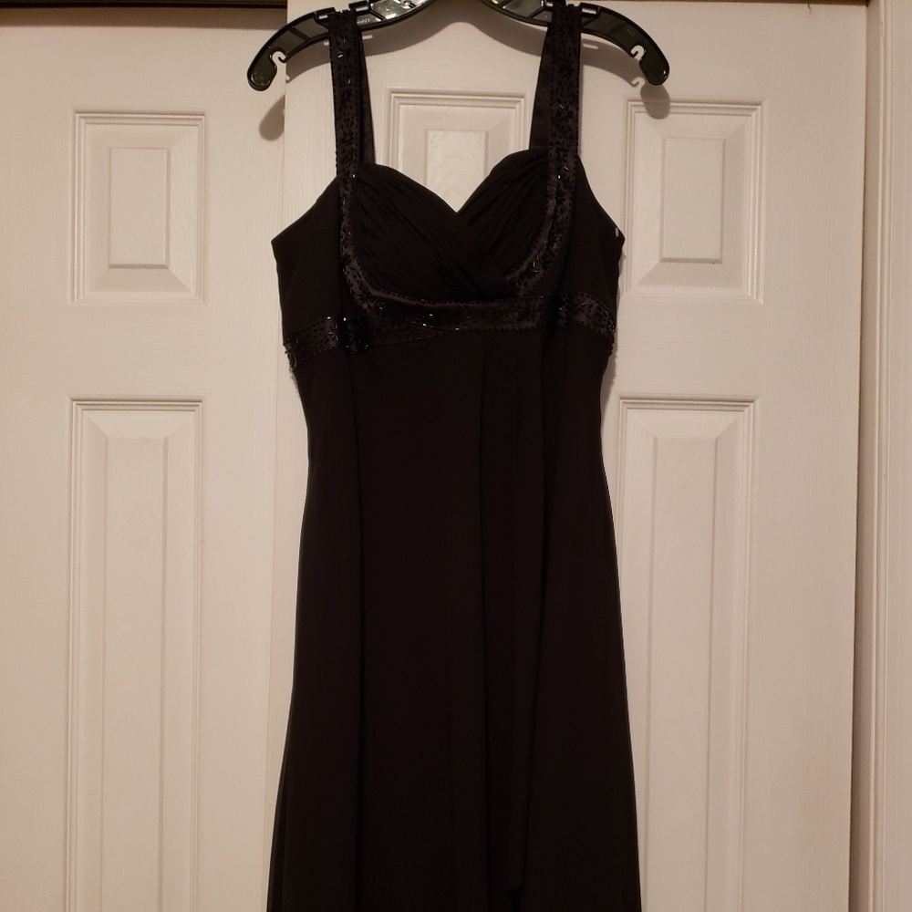 Jones Studio Cocktail dress black with sequins